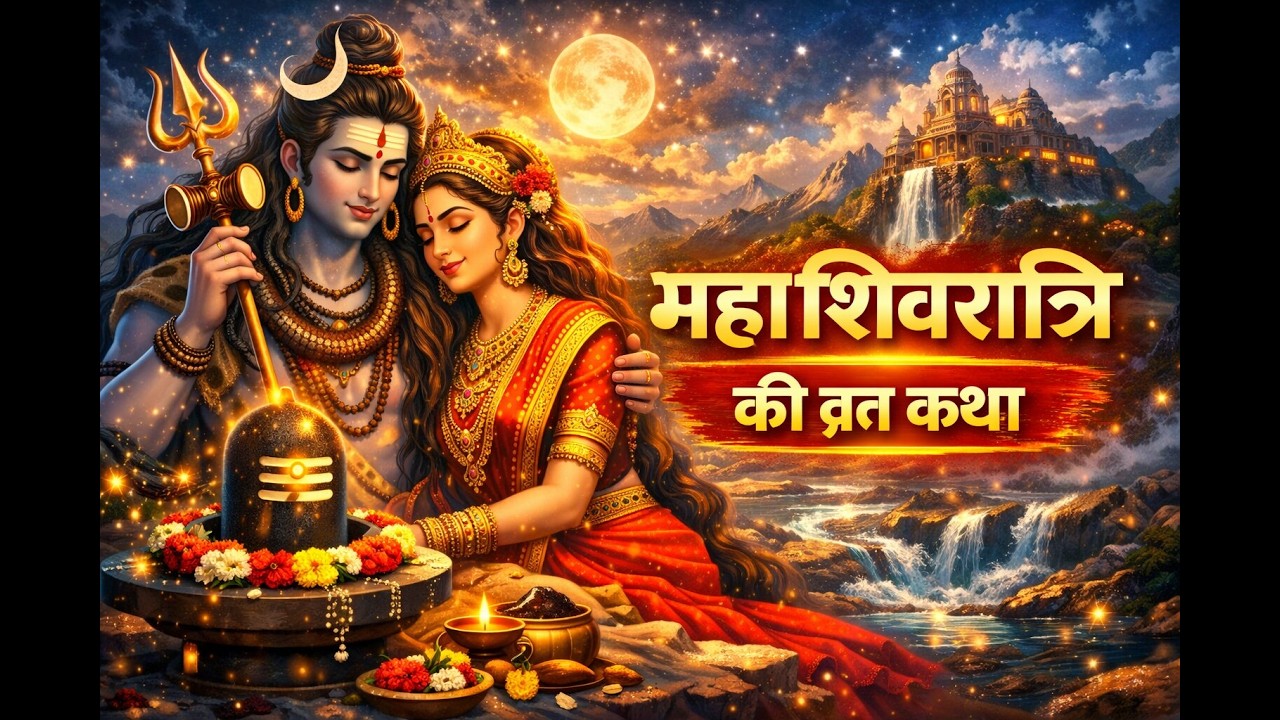 महाशिवरात्रि की व्रत कथा 🙏 | यह कथा सुनते ही महादेव प्रसन्न होते हैं | Shivratri Special