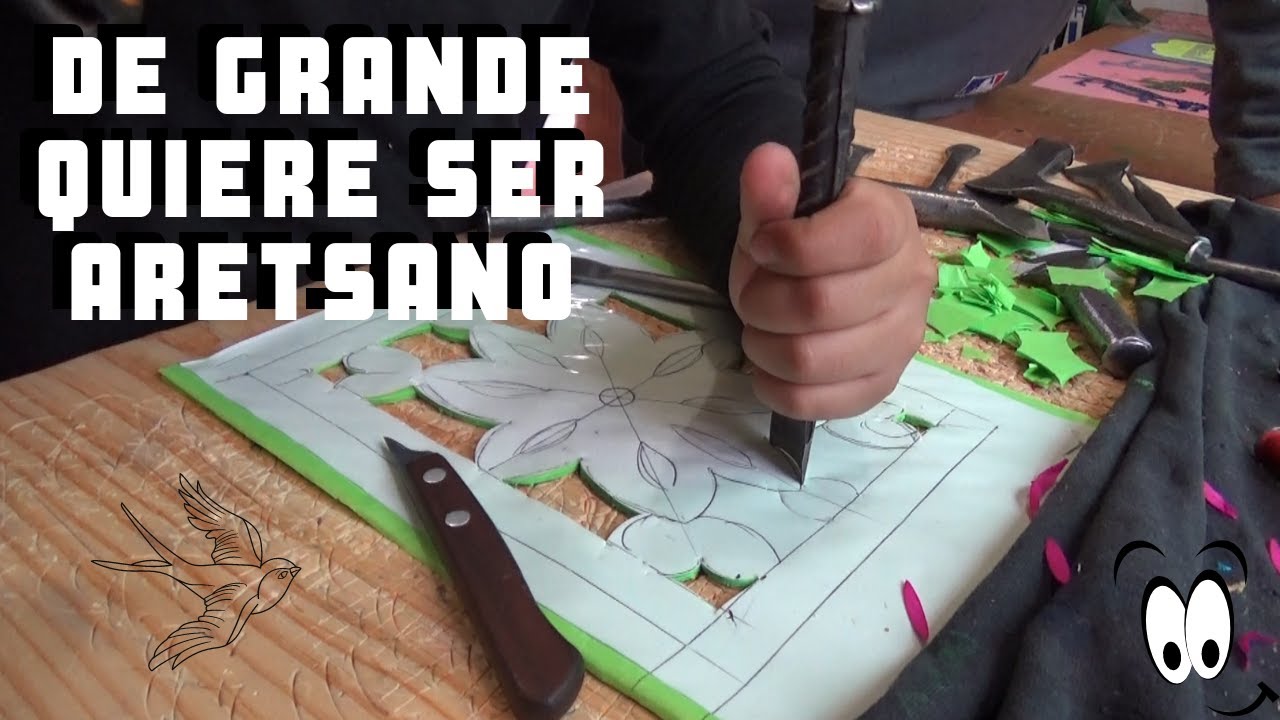 Artesano de 7 años de Papel Picado | Pueblear