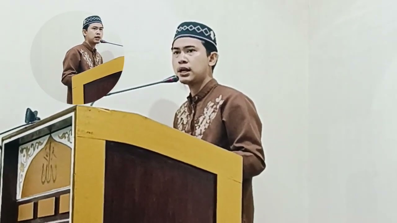 USTADZ MUHAMMAD FAKIH, SH. : CERAMAH SEBELUM SHOLAT TARAWIH DI MASJID SABILILLAH KAIMANA PAPUA BARAT