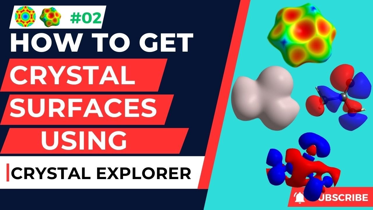 How to create crystal surfaces using CrystalExplorer | Promolecular density |  Deformation density