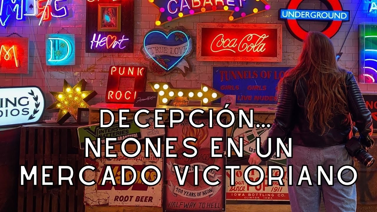 LEADENHALL MARKET: Mercado victoriano en LONDRES - Exposición NEONES