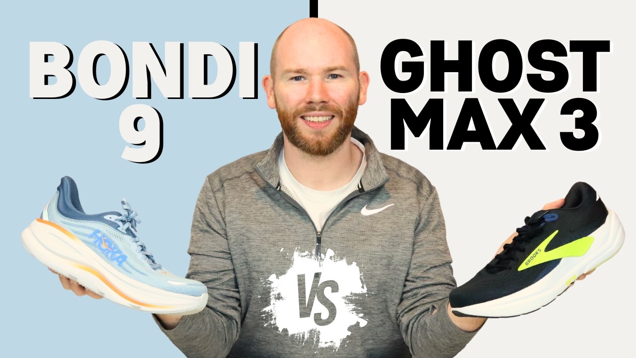 Hoka Bondi 9 против Brooks Ghost Max 3 | Сравнение кроссовок Max Cushion