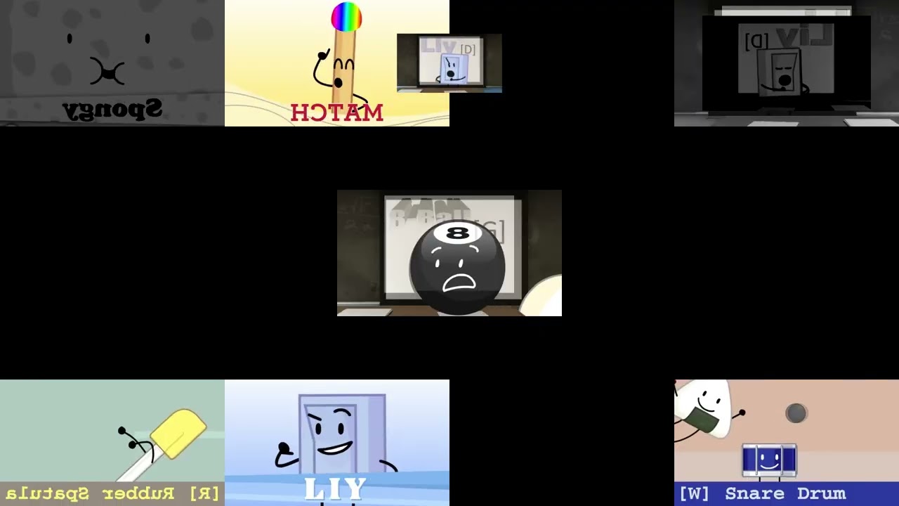 BFDI/BFB/TPOT Auditions - Sparta Quench V2 Remix
