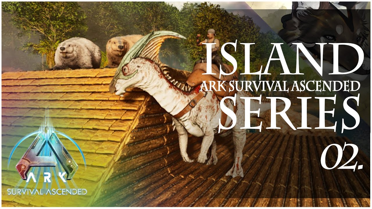 Ark Ascended Series!! // The Island Ep. 2 // Lucky Lumberers!!