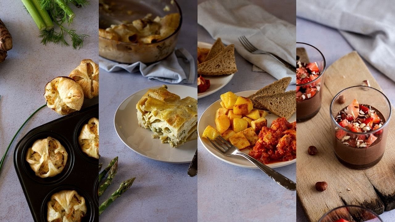 MENU di PASQUA vegan | Menu vegano completo, facile e veloce