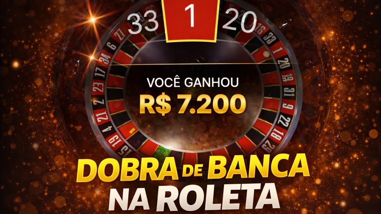 Aprenda a dobrar sua banca na roleta