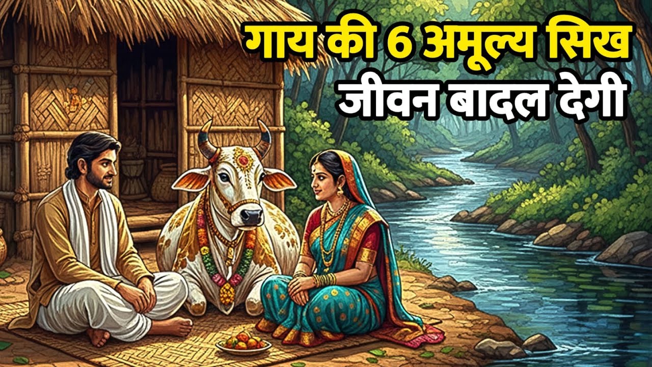 “गाय की 6 अमूल्य सीख — एक ऐसी प्रेरणादायक कहानी जो आपकी पूरी ज़िंदगी बदल देगी”