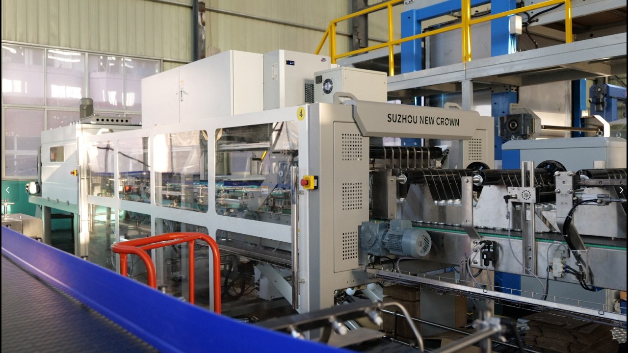 half  tray shrink wrapping machine