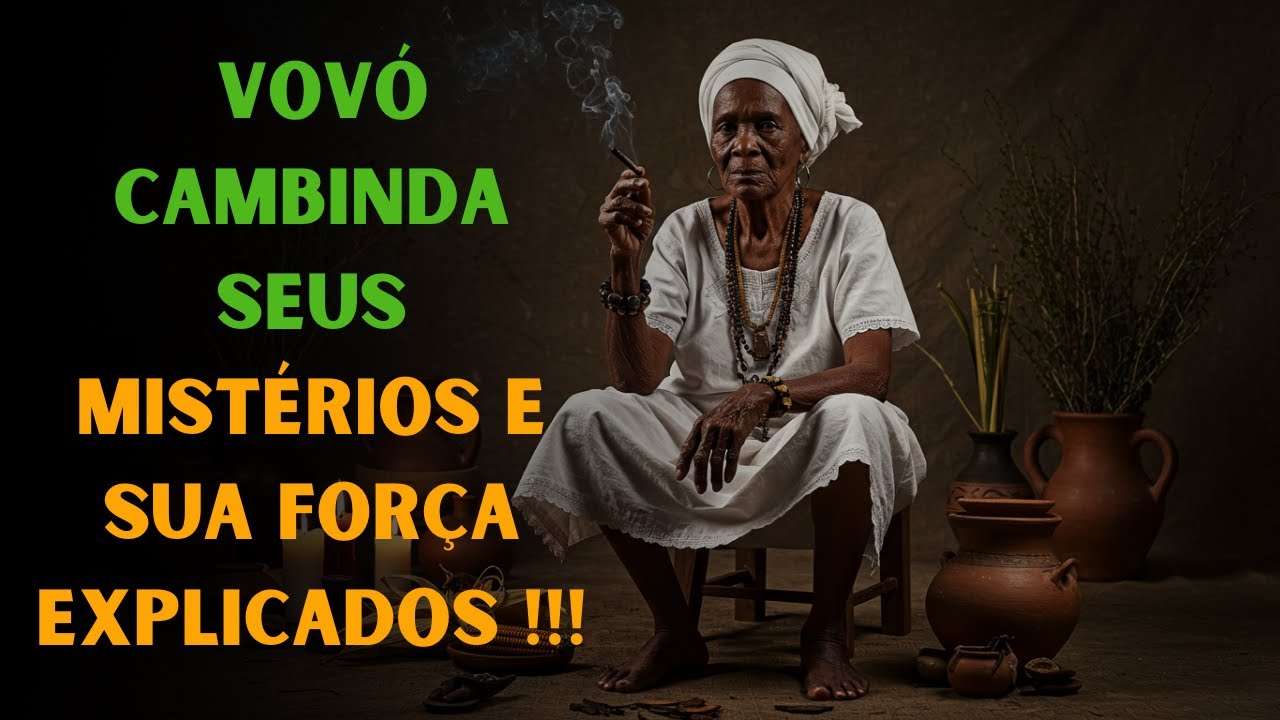 QUEM É A PRETA VELHA VOVÓ CAMBINDA? MISTÉRIOS E PODERES EXPLICADOS!!!