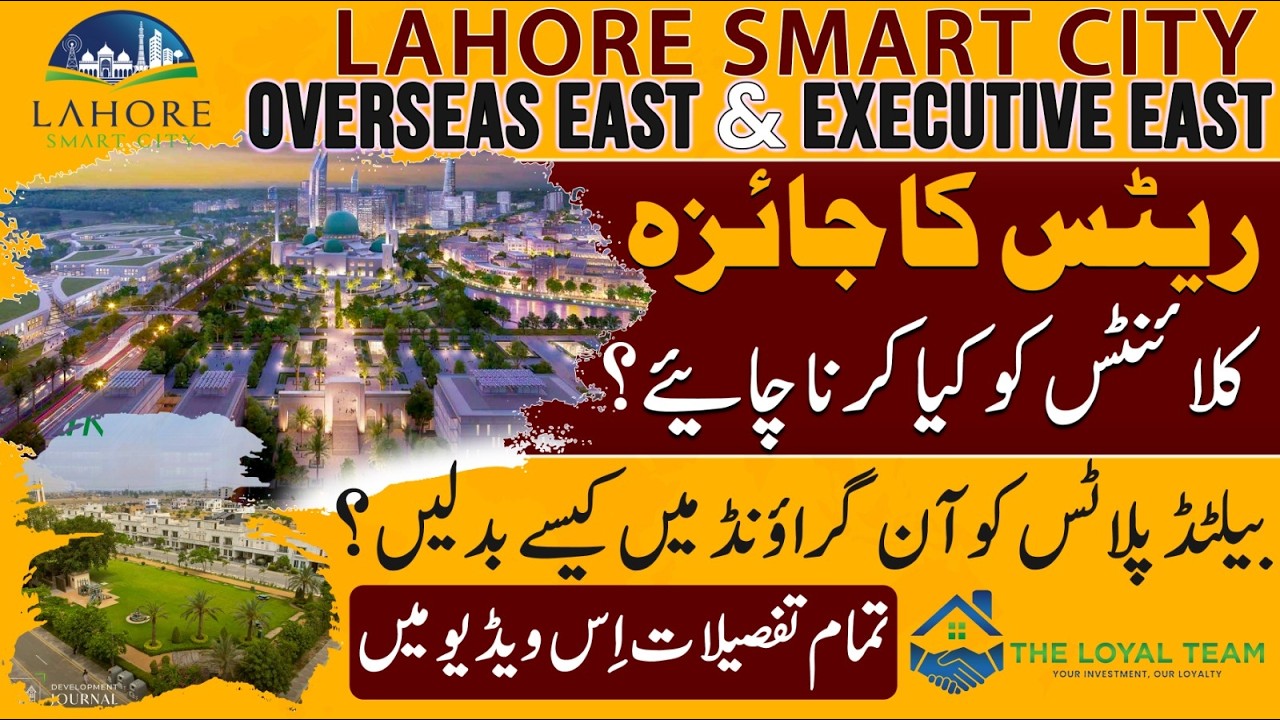 Lahore Smart City Resale Guide 2026 | Overseas East & Executive East Complete Investment Update