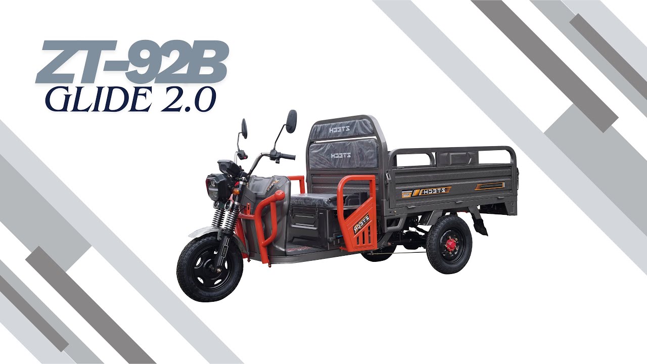 ZTECH ZT-92B Elektromos teherszállító tricikli