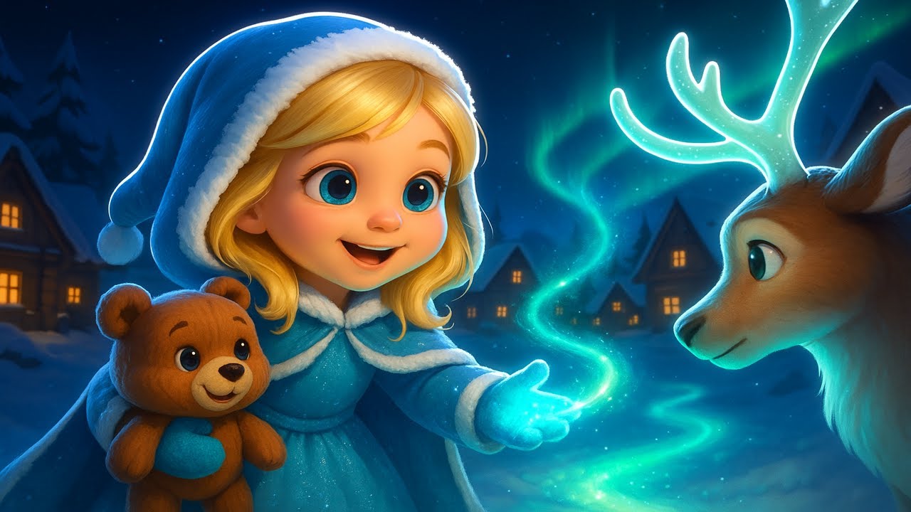 The Trail of Cold Fire – Lumi’s Frozen Reindeer Christmas Quest ❄️💙
