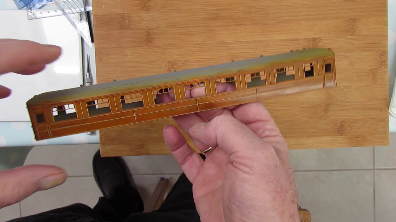 lining a 4mm gresley coach part 2