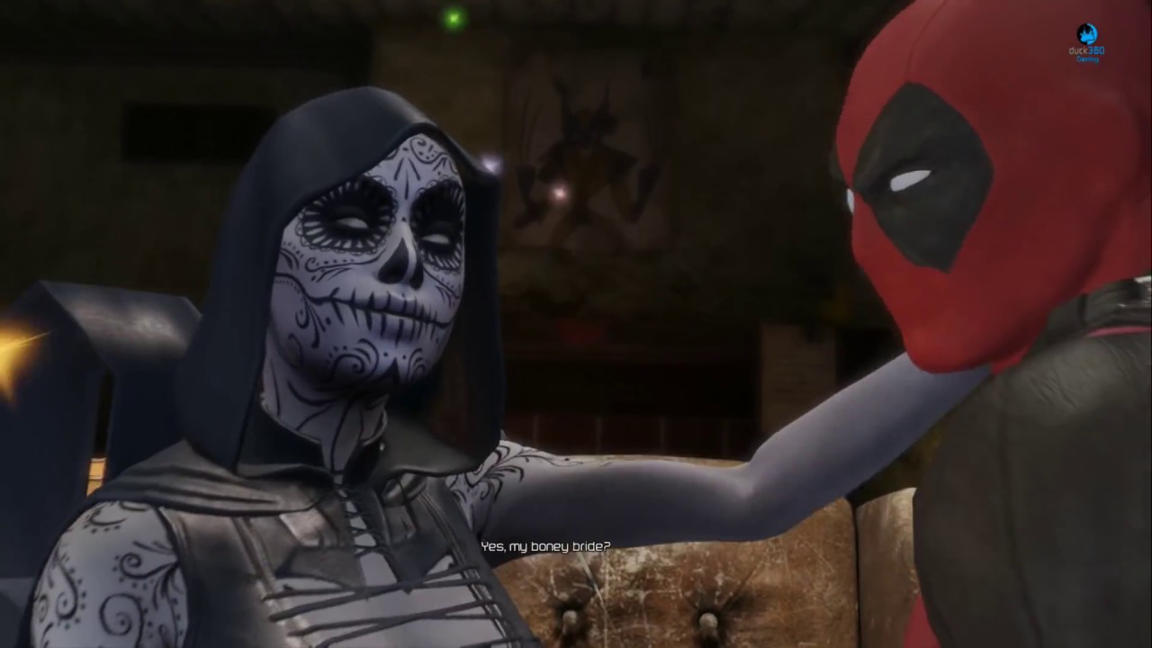 Deadpool PS4: Deadpool & Death Love Scenes