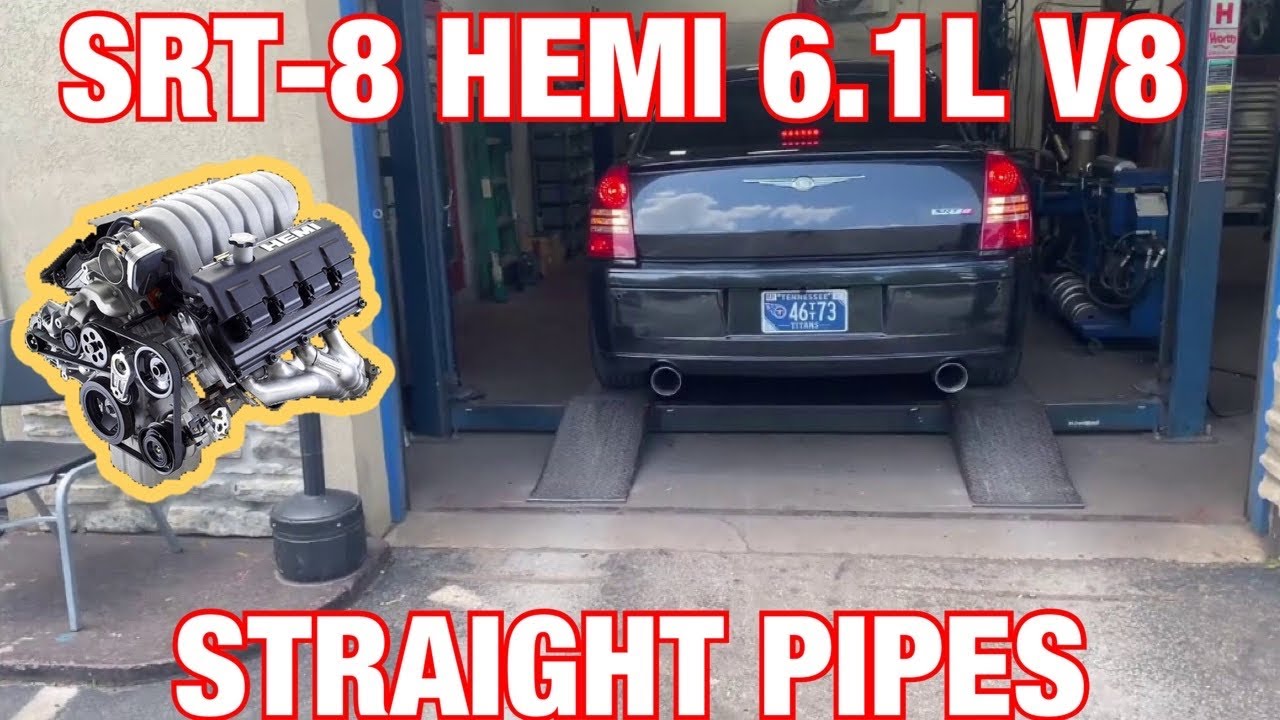 2007 Chrysler 300 SRT-8 6.1L HEMI TRUE DUAL EXHAUST w/ STRAIGHT PIPES!