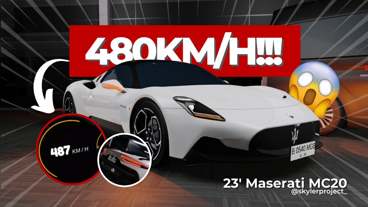 490KM/H, Inilah mobil terkencang di CDID V 1.8! - 2023 Maserati MC20 - REVIEW MOBIL CDID