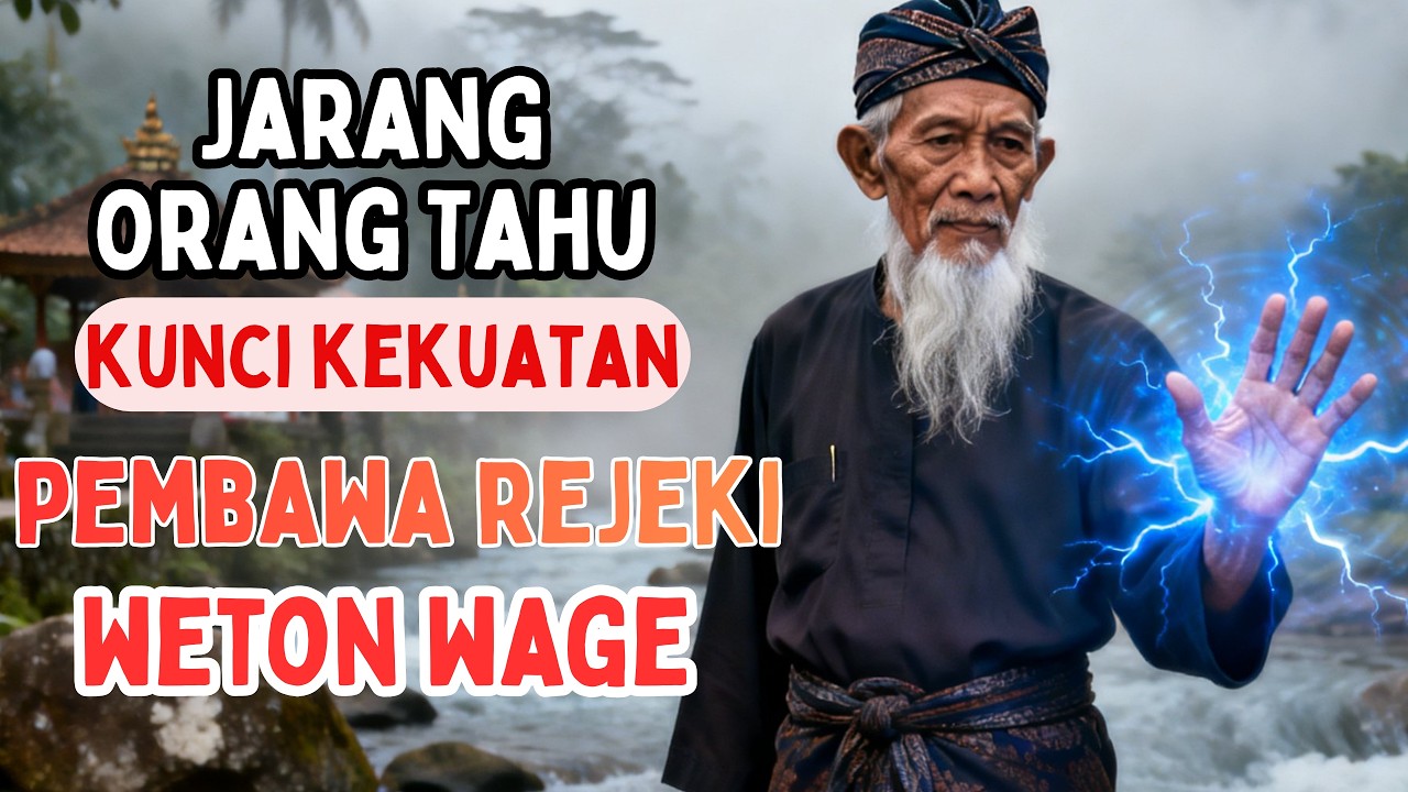 KUNCI KEKUATAN WETON WAGE‼️ Inilah Rahasia Rezeki Besar yang Jarang Orang Tahu #ramalanweton