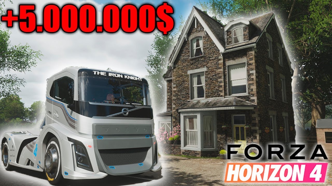 Compro una CASA de +5.000.000 y me dan UN CAMIÓN! | Forza Horizon 4 | BraxXter
