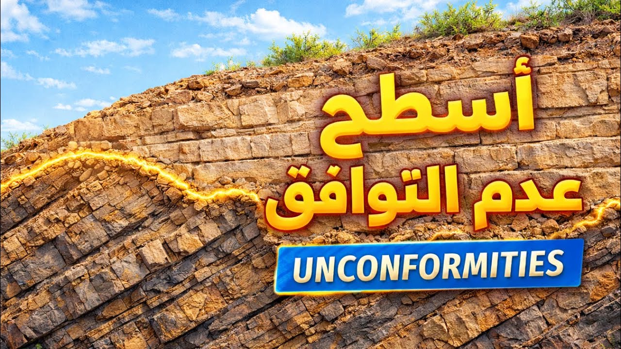 أنواع أسطح عدم التوافق | Types of Unconformities 