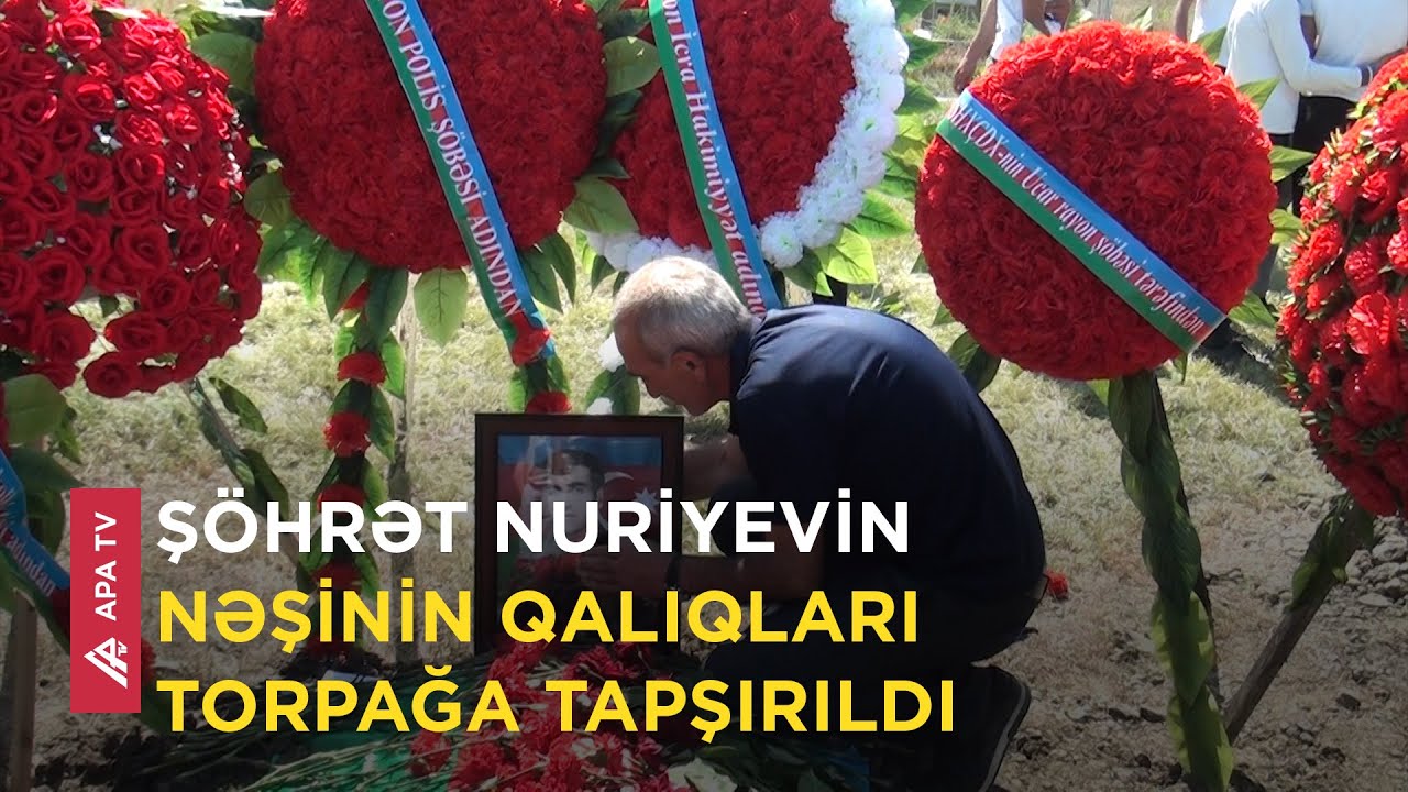 Birinci Qarabağ müharibəsində itkin düşən şəhidin qalıqları Ucarda dəfn edilib - APA TV