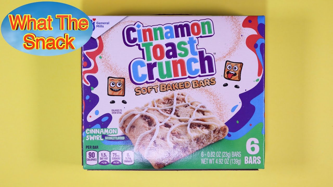 Cinnamon Toast Crunch Soft Baked Bars