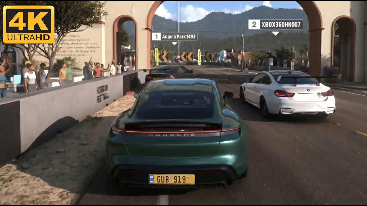 900 HP Porsche Taycan Turbo S vs Road Monsters| Forza Horizon 5
