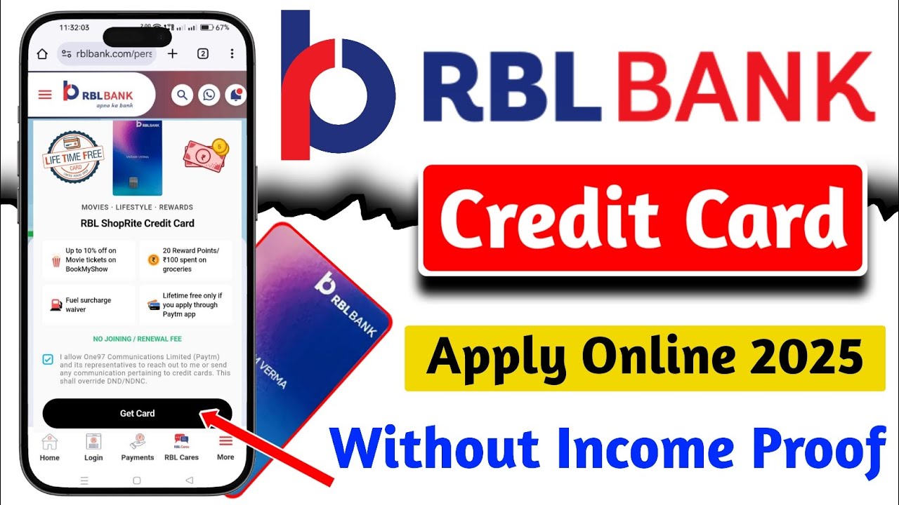RBL Bank Credit Card Apply Online | RBL Shoprite Credit Card Apply Online | RBL Credit Card Kaise Le