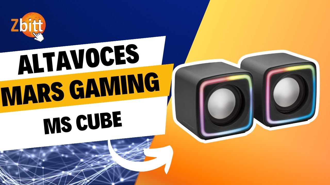 Altavoces Mars Gaming MSCUBE - Sonido Potente en un Dise&ntilde;o Compacto