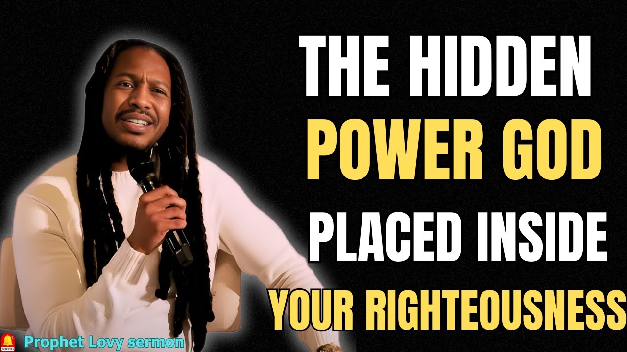 THE HIDDEN POWER GOD PLACED INSIDE YOUR RIGHTEOUSNESS