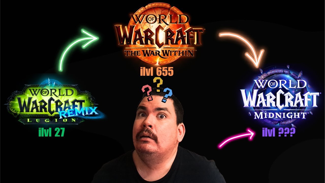 Конвертация Legion Remix Toon в LIVE Retail и MIDNIGHT Beta... Какой ILVL мы получаем?