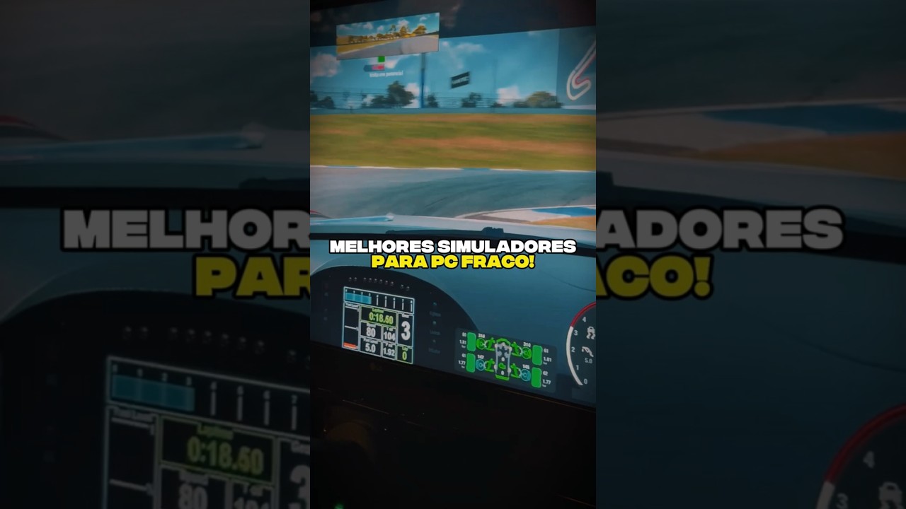 Melhores simuladores de corrida para pc fraco!