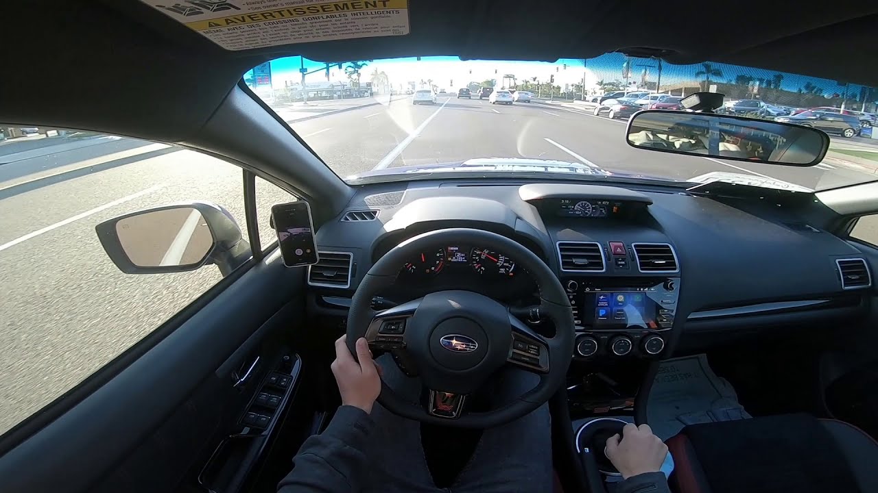 RAW POV VLOG OF MY 2020 STI! (WITH A TOMEI)