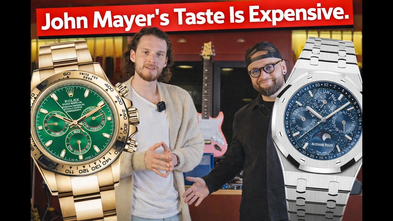 John Mayer: Guitars, Watches, and Music | GuitarStore.ae X Chrono Divino
