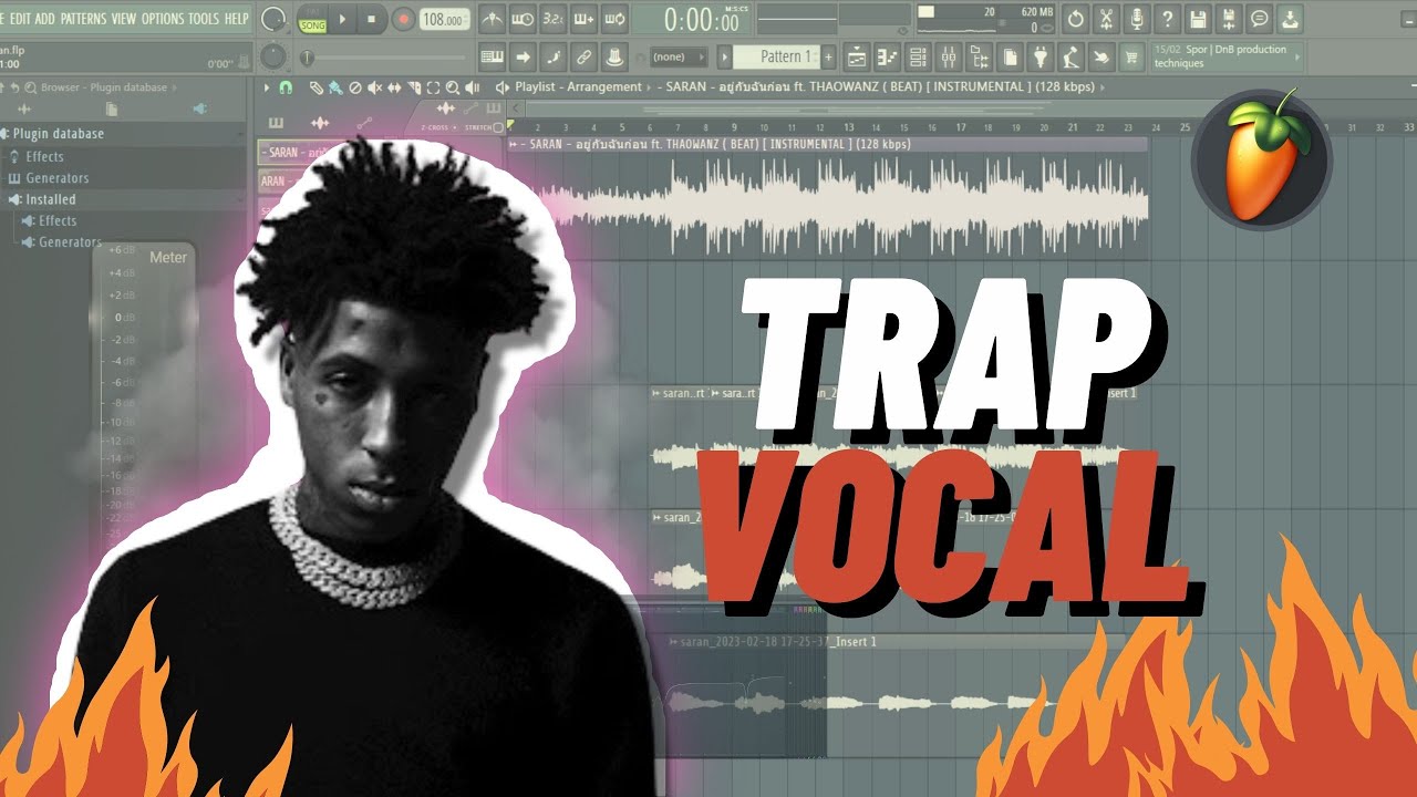 วิธี Mix เสียงร้อง แนว TRAP ให้ใส ให้พุ่ง !!!  Ep.3  | Fl studio