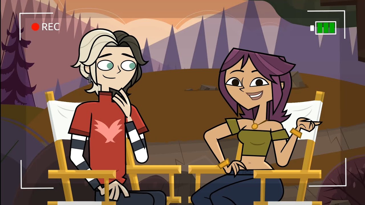 My Rosa and Aiden Double Greeting 🤍❤️💜💚 from Disventure Camp All Stars for @OddNationCartoons 