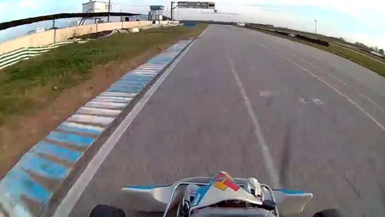 Chasis Fernando Alonso FA motor IAME Parilla X30 Alcalá del Río Karting onboard Jero