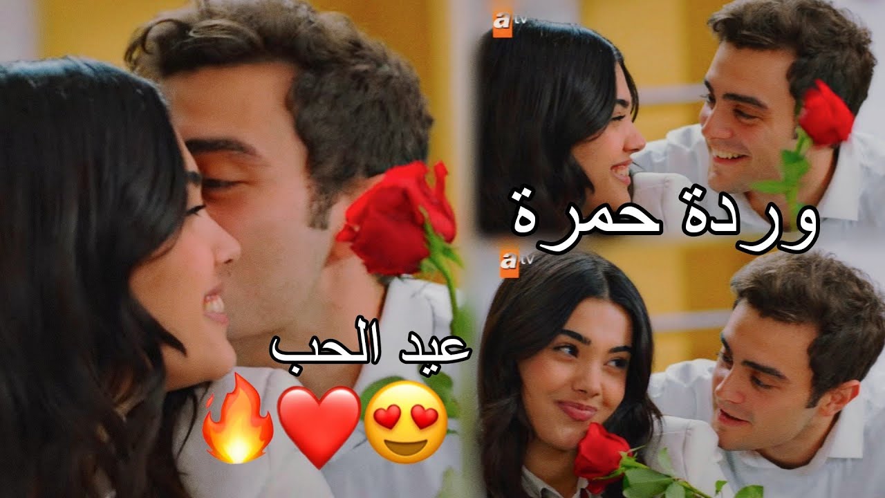 كل سنة حبك أضل (وردة حمرة) ❤ عمر وسوسين/ أسراء الاصيل وحسين غزال/süsen ve ömer/ أخوتي kardeşlerim