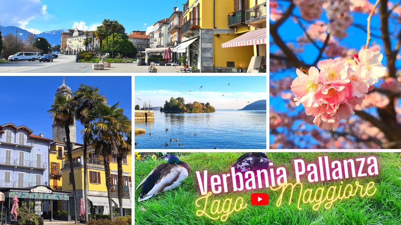 LAGO MAGGIORE COSA VEDERE Verbania Pallanza Parte 2 LAC MAJEUR ITALIE - ITALY WALKING TOUR
