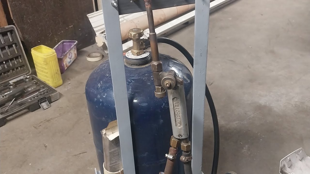 Chalumeau butane air comprimé part2