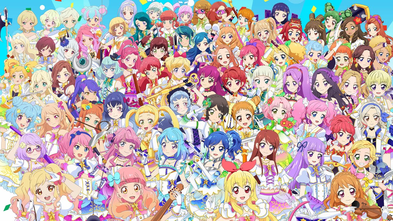 Aikatsu! all intros (OG-Stars-Friends-on Parade)