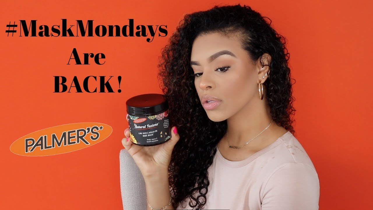 Chatty #MASKMONDAY Palmers Natural Fusions Chia Seed & Argan Oil  Hair Mask