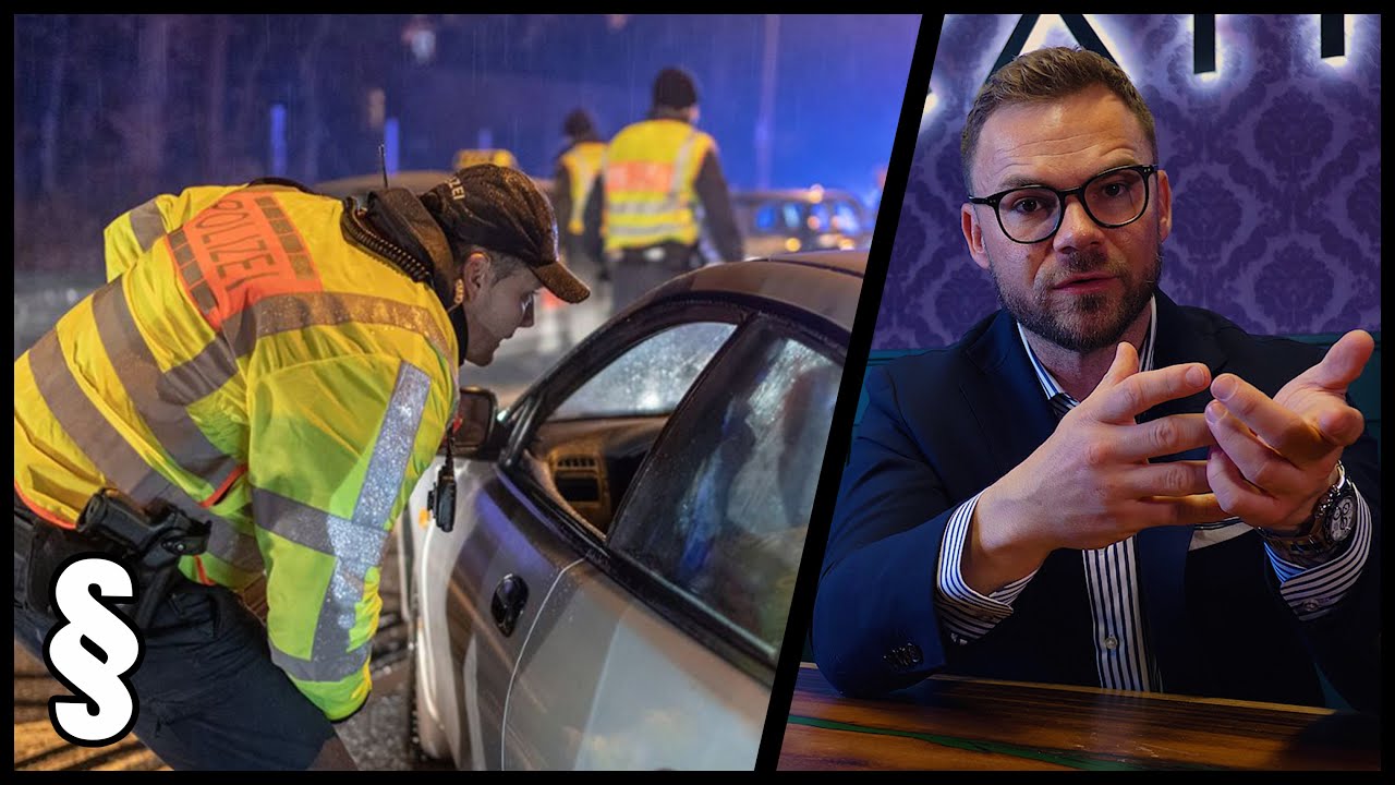 Wie verhalte ich mich bei einer Polizeikontrolle? (Teil 2) | Rechtsanwalt erklärt | André Miegel
