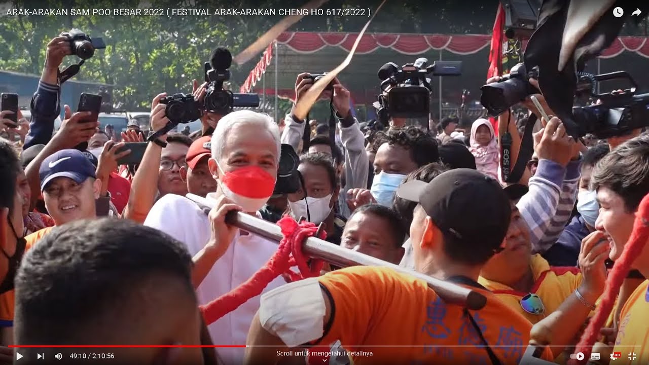 ARAK-ARAKAN SAM POO BESAR 2022  ( FESTIVAL ARAK-ARAKAN CHENG HO 617/2022 )