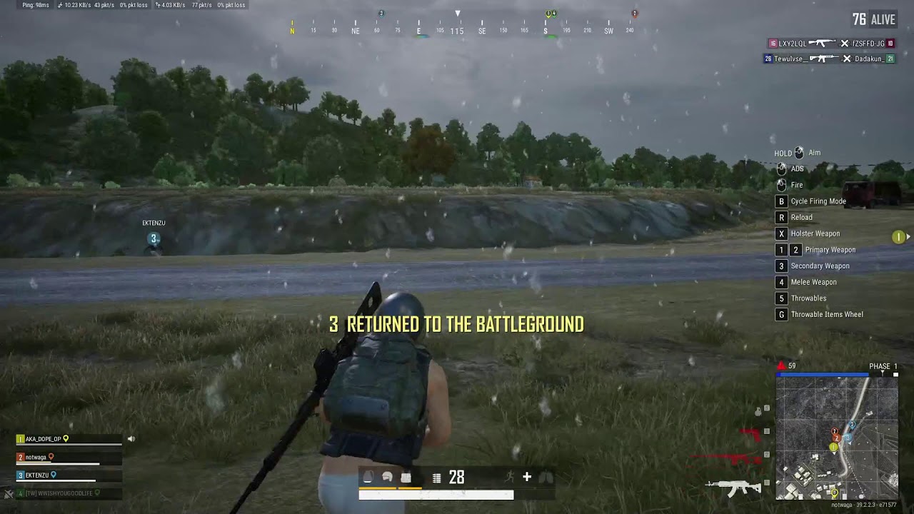 chill game. trying PUBG