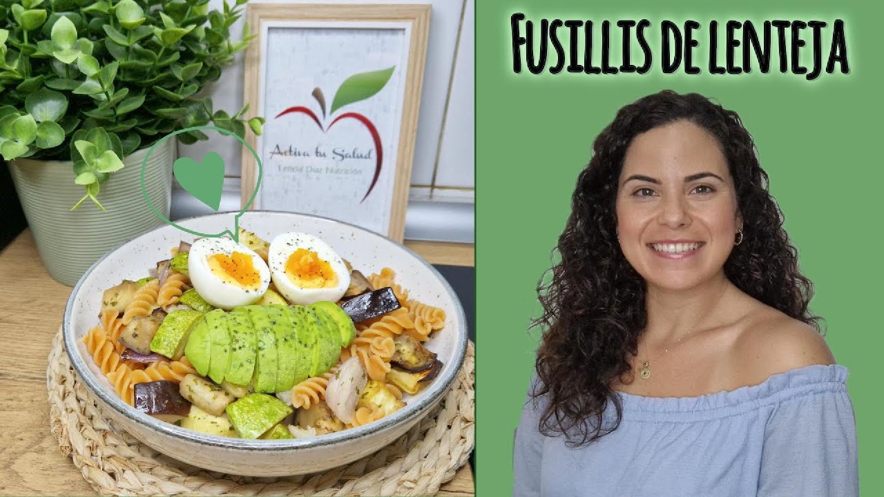 Fusillis de lenteja roja: proteína, fibra y sabor en un solo plato🍝
