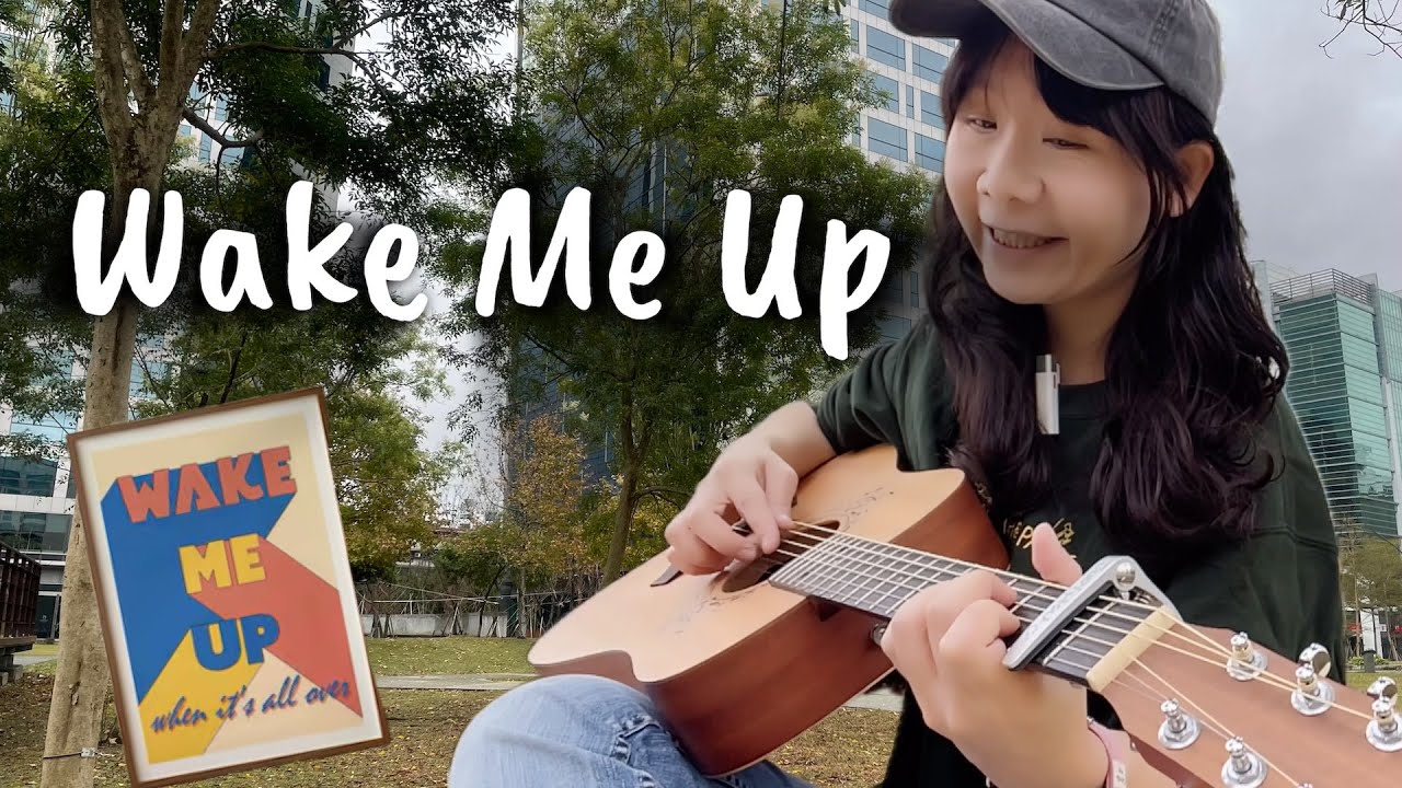 (269) Avicii - Wake Me Up..𖤐｜Acoustic Guitar Cover by @itsjudy.