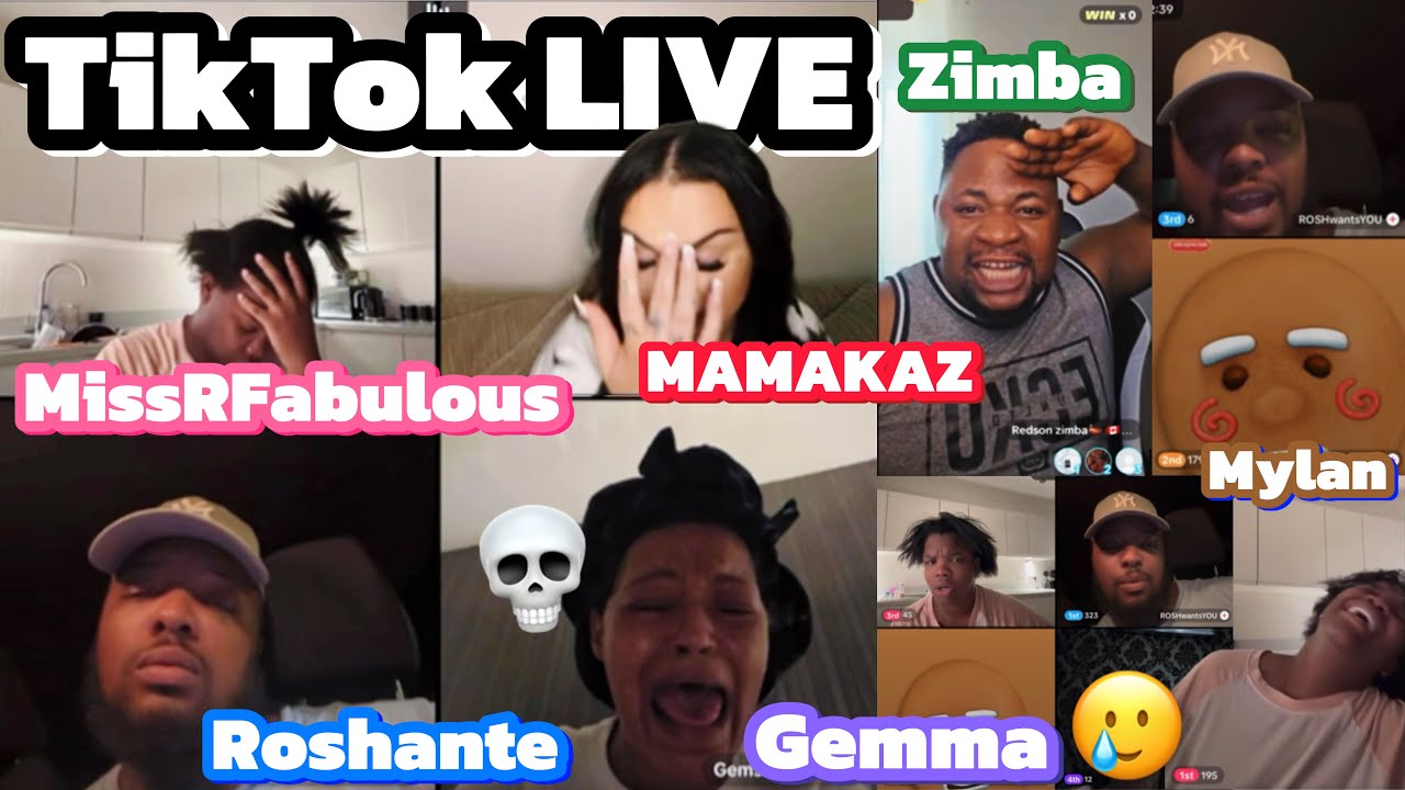 TikTok Live with Miss R Fabulous | Gemma, MAMAKAZ, Roshante, Mylan & More 💀