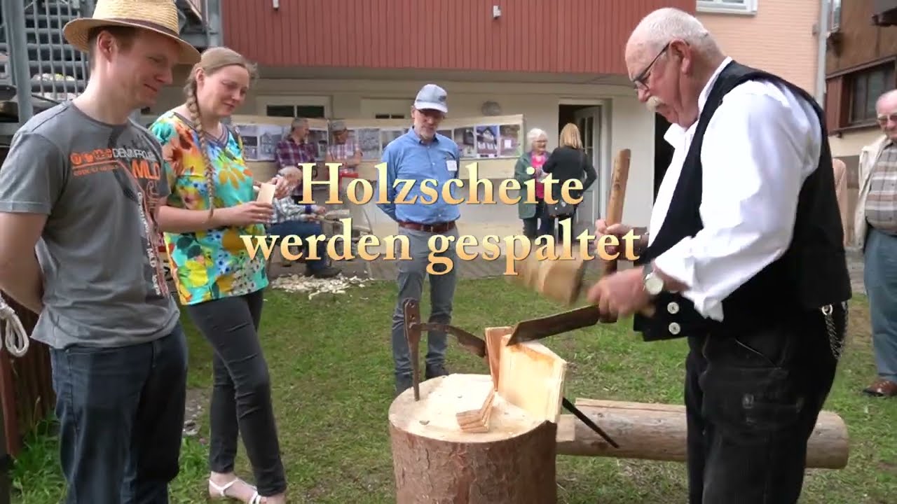Der Schindelmacher im Heimathaus Tennenbronn