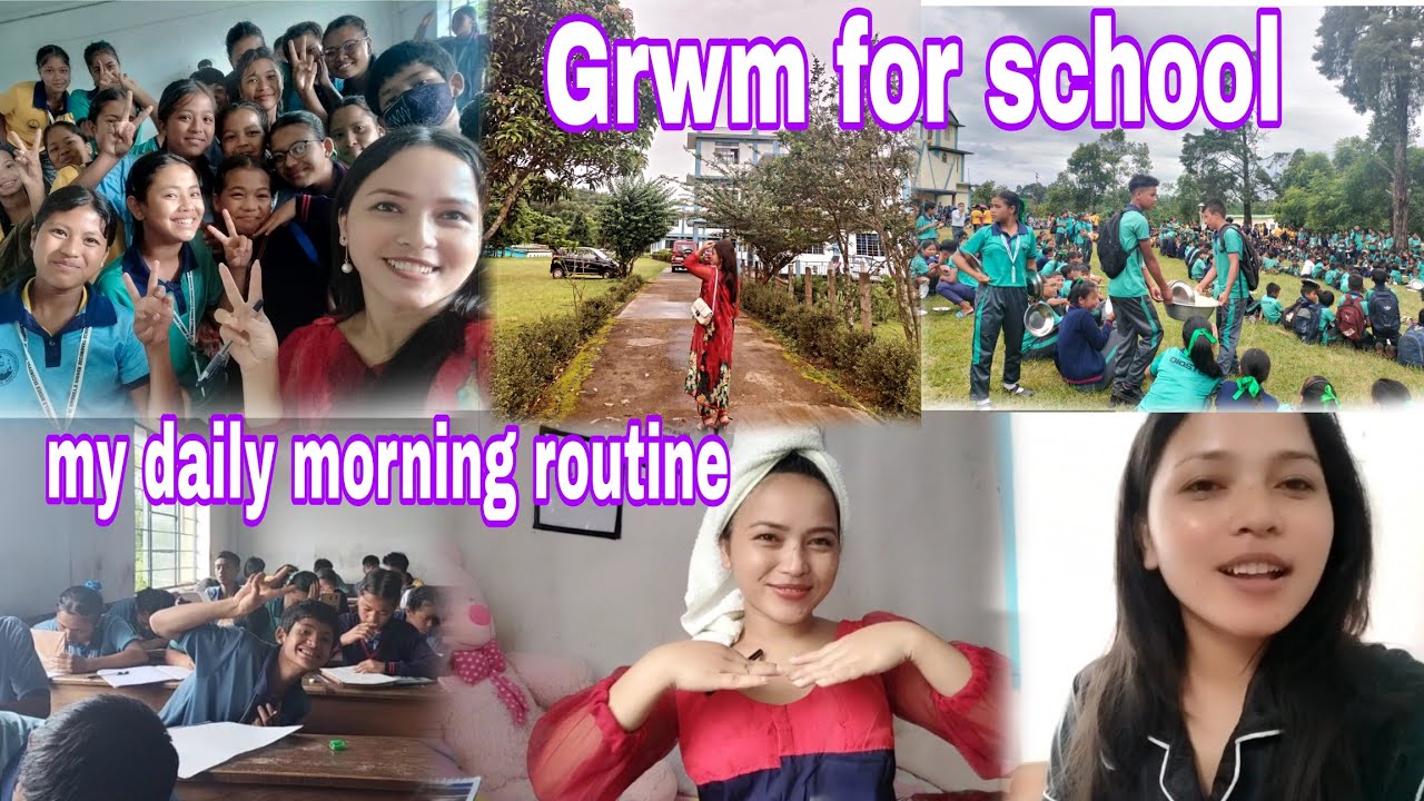 My daily morning routine & GRWM for school 😍❤️ #dailyvlog #morningroutine #grwm #school #teacher
