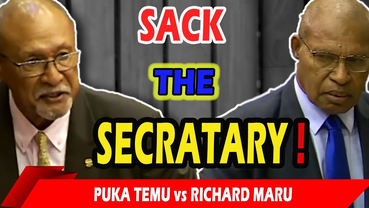 Puka Temu CONFRONTS Richard Maru about the LANDS DEPARTMENT 